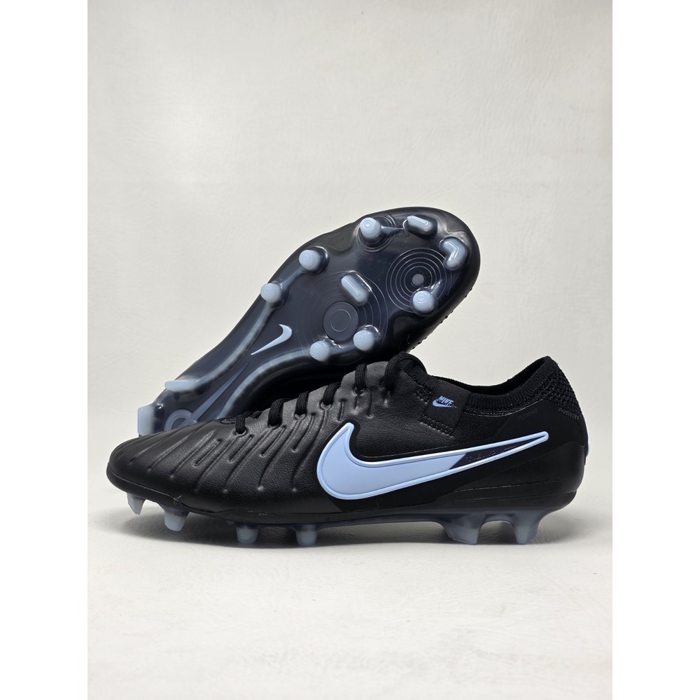 Nike Tiempo Legend 10 Elite Size 7.5 Mens FG Soccer Shadow Pack Black DV4328-003
